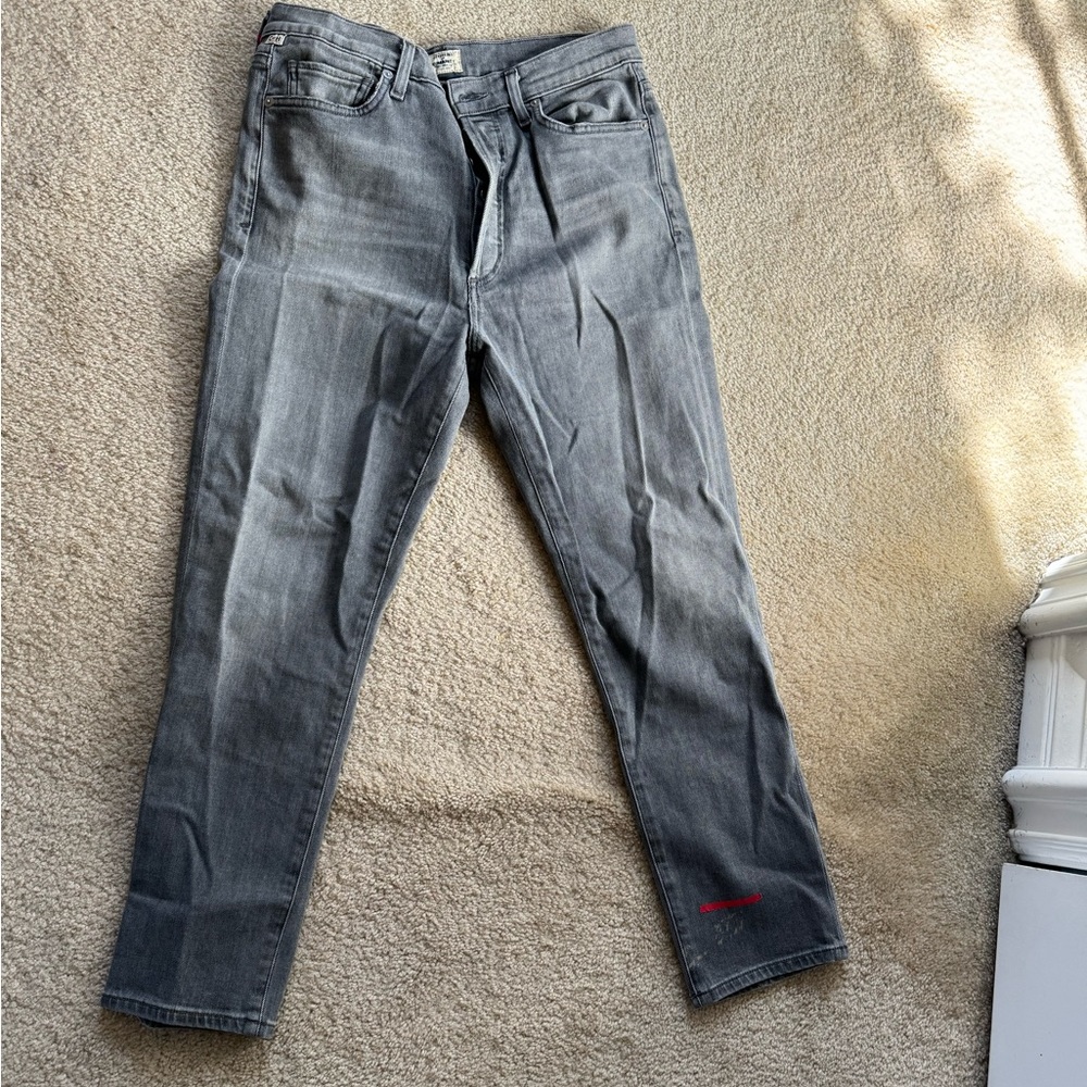 Olivia crop, high rise slim